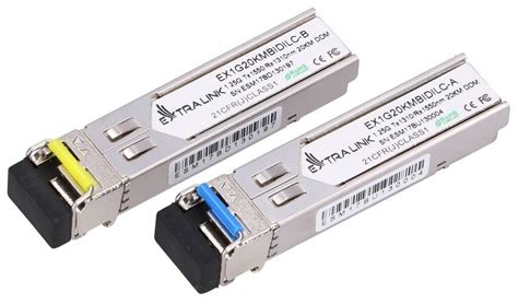 Купить Пара оптических модулей SFP 1.25G LC DDM 20km - цена: 2900 ...