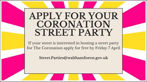 Waltham Forest Council On Twitter One Week Left To Apply For A Street