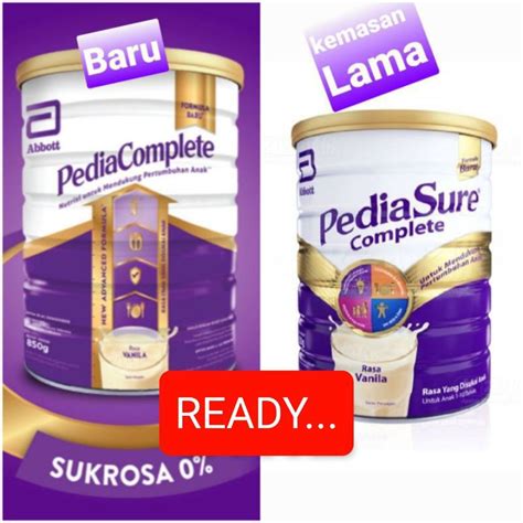 Jual Pediasure Complete 850 Pedia Complete 850gr Pediasure 850 Shopee