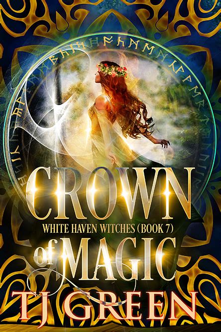 Crown Of Magic White Haven Witches Series Custom Book Cover Design