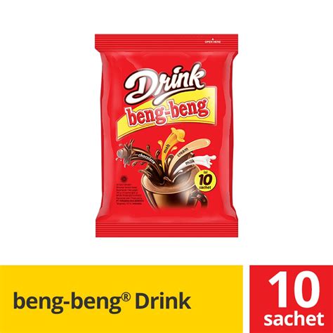 Beng Beng Chocolate drink Pouch 10 sachets @30 gr / chocolate drink/ Hot Chocolate / Beverages ...