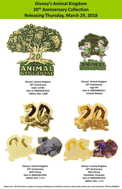 Disneyland Walt Disney World March Pins Announced DisKingdom