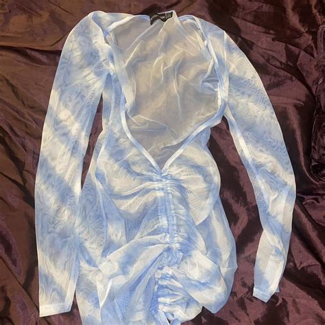 Plt Swim One Piece Over Bikini Dress Depop