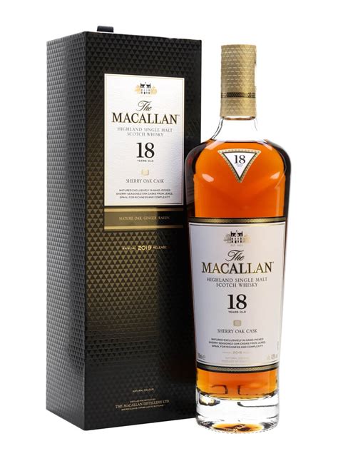 Macallan 18 Year Old - Sherry Oak - 2019 Release Scotch Whisky : The ...