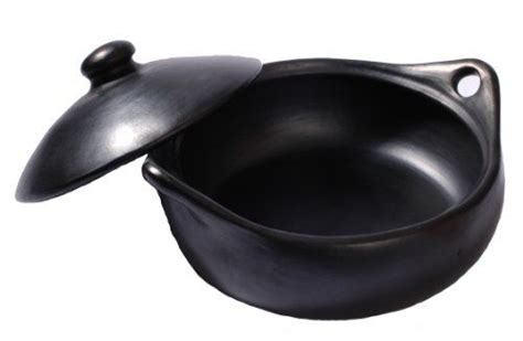 Ancient Cookware Chamba Flat Clay Casserole Medium Quarts