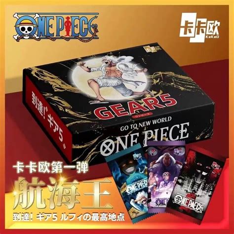 One Piece Trading Card Deluxe Premium Box Anime Ccg Gear New World