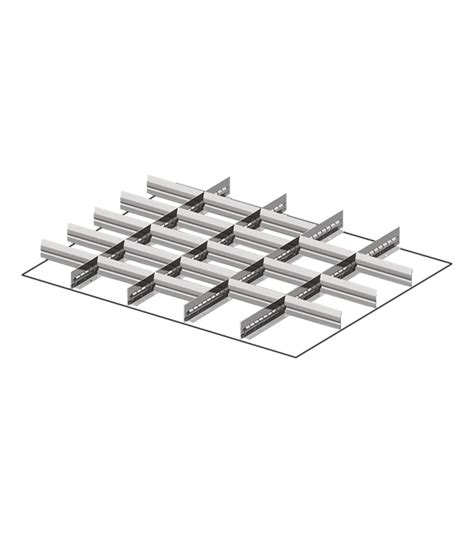 Set Divisori Longitudinali Divisori Trasversali Per Cassetti Con