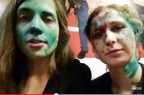 Russie deux Pussy Riot attaquées à l antiseptique La Presse