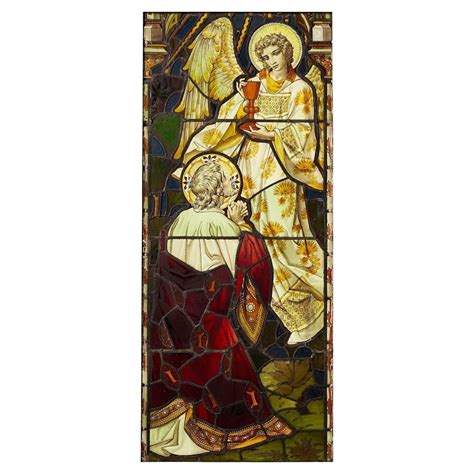 Ecclesiastical Stained Glass Window For Sale at 1stDibs | religious