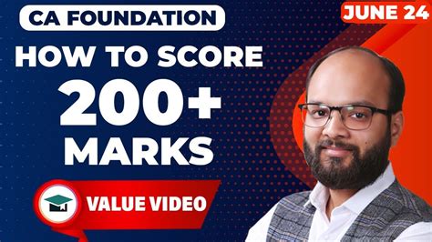 How To Score Marks In Ca Foundation Dec How To Clear Ca Fond