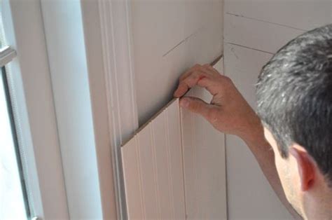 How To Install Beadboard Wainscoting One Project Closer