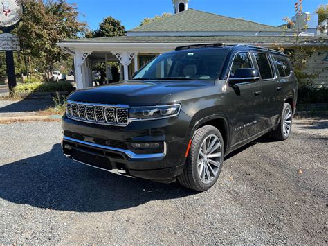 Car Review Jeeps Grand Wagoneer L Is Big Luxurious And Ready To Take