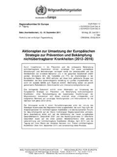 Aktionsplan zur Umsetzung der Europäischen aktionsplan zur