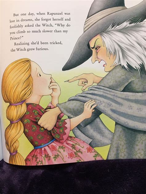 The Evil Witch Furiously Angry With Rapunzel After Rapunzel