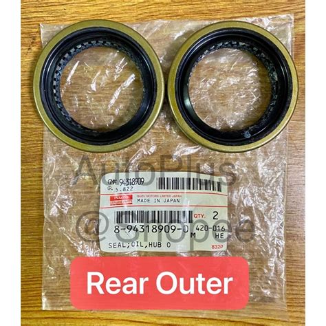 Front Rear Hub Oil Seal Pcs Each X Crosswind Tfr Fuego