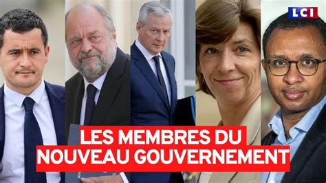 Découvrez les membres du nouveau gouvernement YouTube