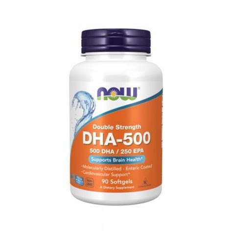 Докозагексаеновая кислота NOW DHA 500 мг капсулы мягкие №90 ...
