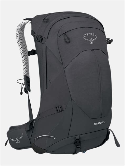 Osprey Stratos 34 Tunnel Vision Grey Trekking Backpacks Nencini Sport