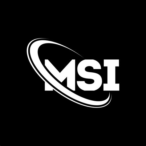 Msi Logo Msi Letter Msi Letter Logo Design Initials Msi Logo Linked