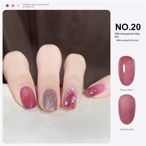 Jual Annies Kutek Gel Ml Milky Nude Series Shopee Indonesia