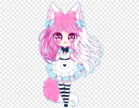 Dibujo De La Chica Del Gato Chevi Dejiko Kawaii Chibi Mam Fero