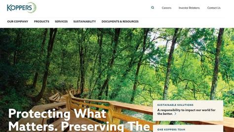 koppers named  americas  responsible companies  newsweek