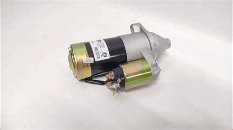 Как выглядит Стартер ЭЛЕКТРОМ 93 3708 на Газель Соболь УАЗ? Двигатель ...