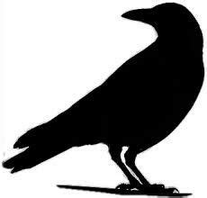 Silhouette Raven at GetDrawings | Free download