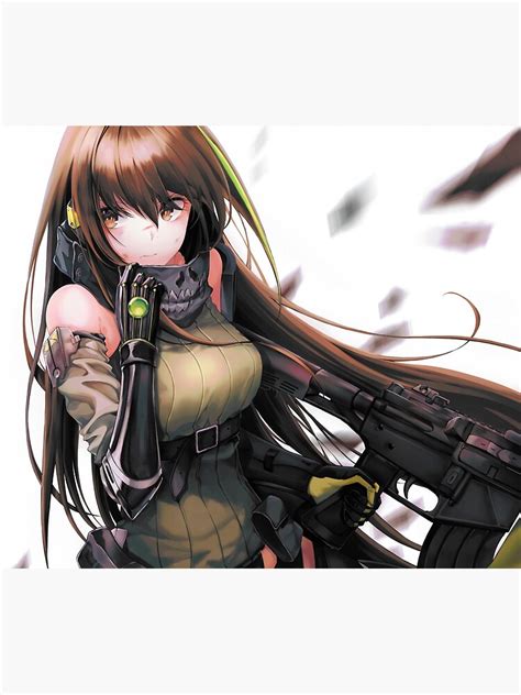 Waifu M4A1 T Doll Girls Frontline With Gun Sexy Thighs Lewd Boobs Tits Hentai Anime Girl
