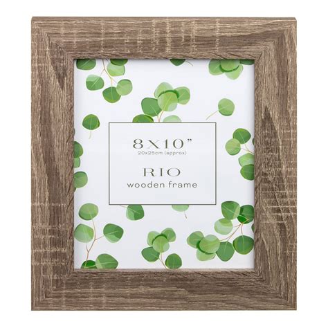 Rio Frame Dark Oak 8x10 Inch Home Crackerjack