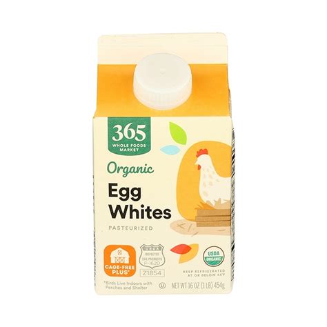 Organic Cage Free Liquid Egg Whites 16 Oz At Whole Foods Market