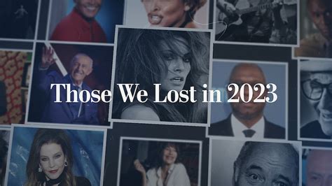 Those We Lost in 2023