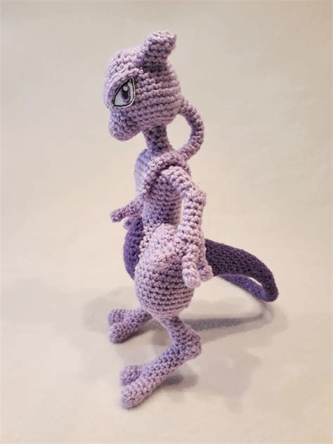 Mewtwo Crochet Pattern Amigurumi PDF File GERMAN And Etsy