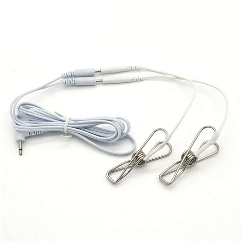 Medical Electro Shock Clitoris Nipple Clamps Sex Products Electric
