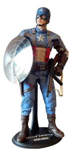 Hot Toys Capit O Am Rica Vingador Mms Captain Marvel Parcelamento Sem Juros