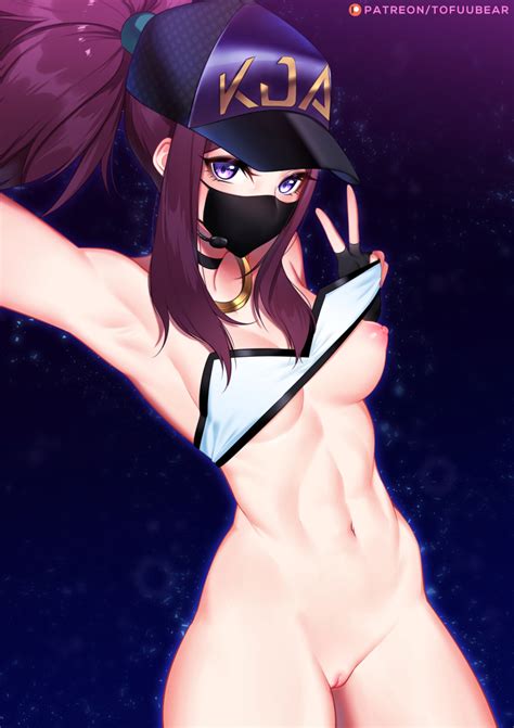 K DA Akali By Tofuubear Hentai Foundry