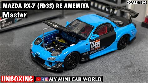 Ignition Model Rocket Bunny Mazda Rx Rx Fd S Blue Metallic