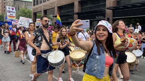 Massive Crowd Marches In Pride Parade In Toronto Cbc News