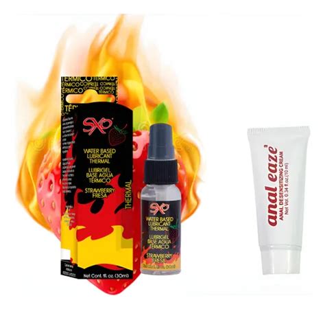 Lubricante Spray Termico Fresa ml Anestesico Anal Eaze Sin Sabor Meses sin interés