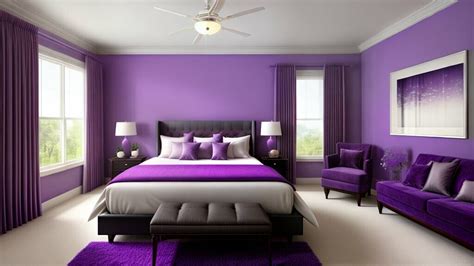 purple interior design ideas  transform  space  elegance