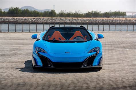 Mexico Blue Mclaren 675lt Spider
