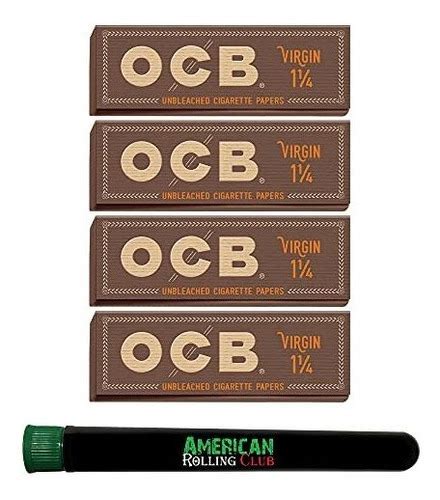 Tubo Y o Papel Para Armar Ocb Virgin Cigarette Rolling Paper Envío gratis