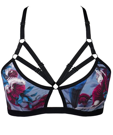 Bondage Bralette Salamander Flash You And Me Lingerie