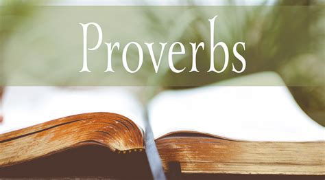 Proverbs