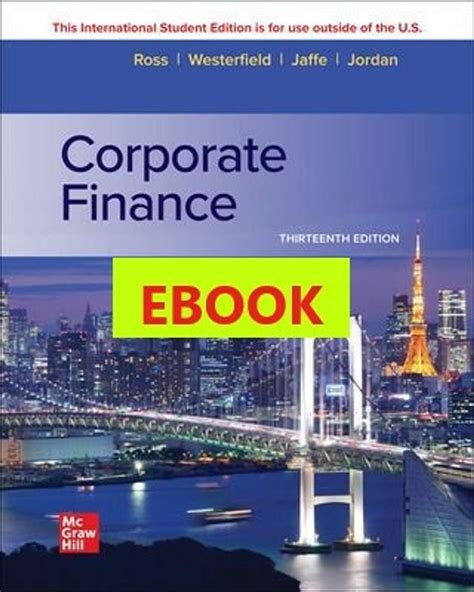 corporate finance  ise stephen ross randolph westerfield
