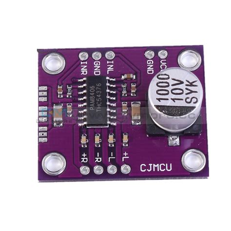 CJMCU-8406 PAM8406 Stereo Class D Audio Power Amplifier Module Develop ...