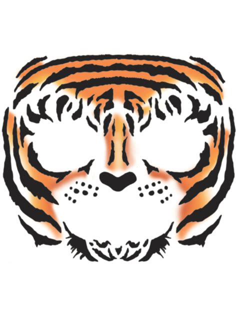 Bengal Tiger Face Tattoo