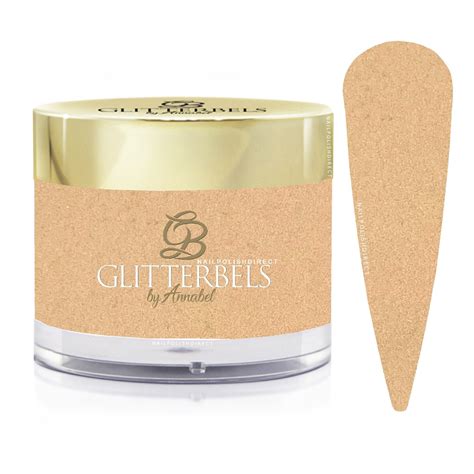 Glitterbels Pre Mixed Coloured Acrylic Powder Caramel Nude G Gb Nail Polish Direct
