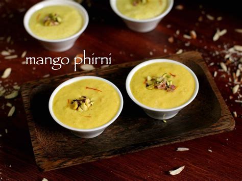 मैंगो फिरनी रेसिपी Mango Phirni In Hindi आम की फिरनी