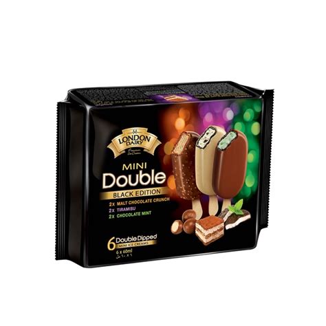 London Dairy Mini Tiramisuchocolatemint 6x60ml Choithrams Uae